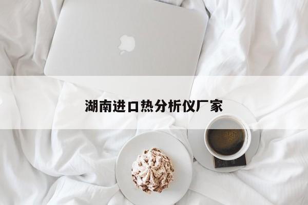 湖南進口熱分析儀廠家